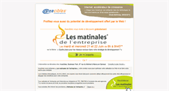 Desktop Screenshot of lesmatinales-delentreprise.axecibles.com